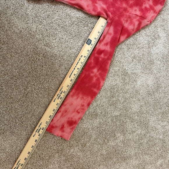 Anthropologie Pink Tie-Dye Pajama Set - Picture 9 of 13